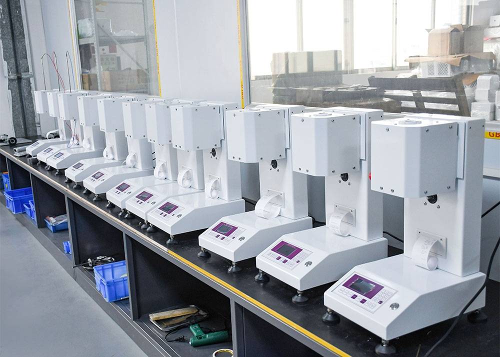 Melt flow index tester