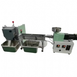 Plastic Double Screw Pelletizing Line Plastic Wire Extrusion 300mm